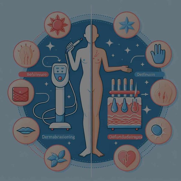 Quels sont les avantages et les inconvénients de la dermabrasion pour le renouvellement cutané?