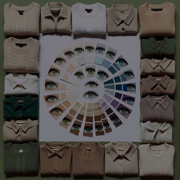 Quelles couleurs de vêtements privilégier pour mettre en valeur des yeux verts?