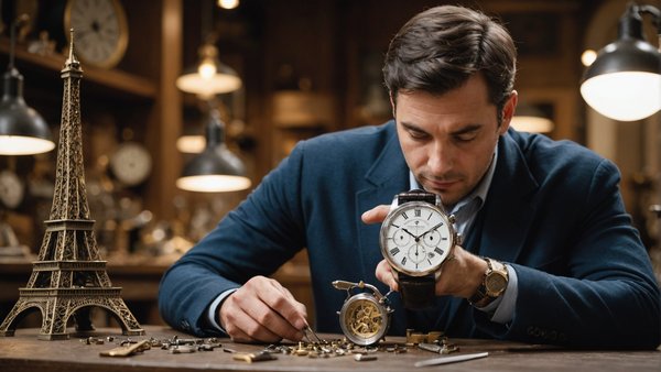 Découvrez l'atelier horlogerie master time à paris